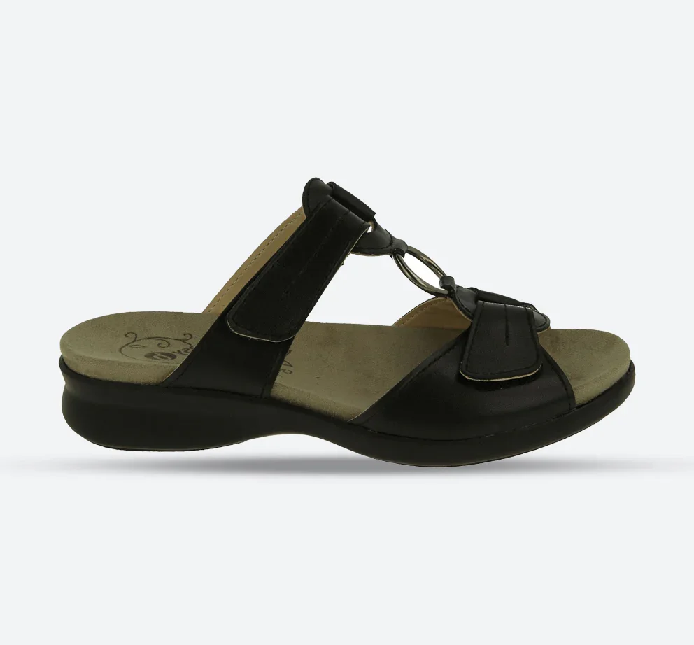 Image of Womens Wide Fit DB Scooter Mule Sandals