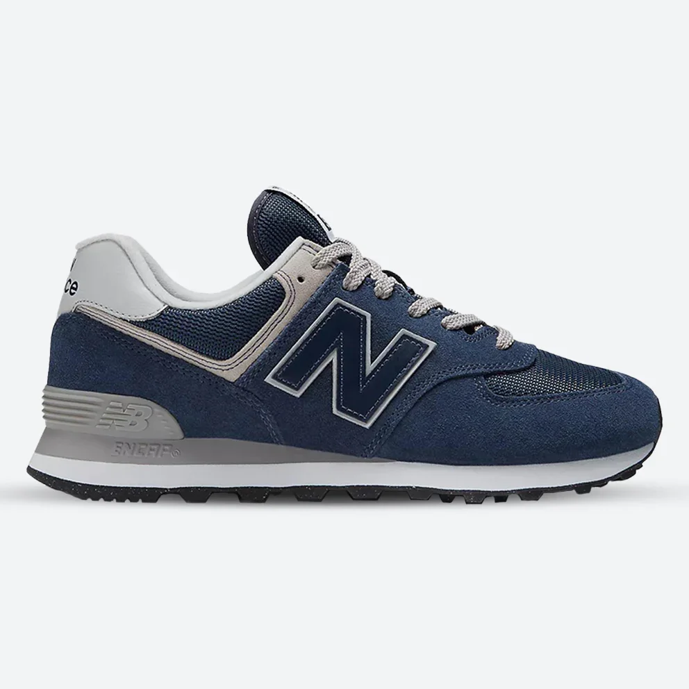 Image of Men's Wide Fit New Balance ML574EVN Running Trainers - Exclusive - Navy ENCAP