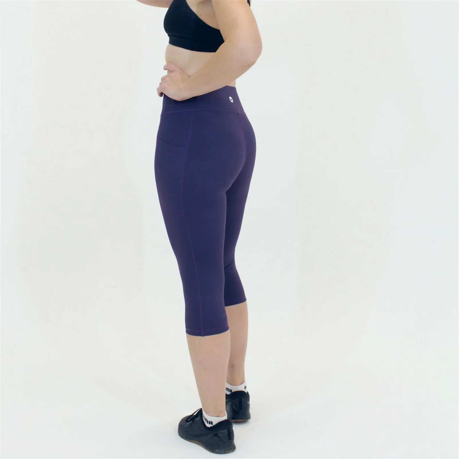 Image of PR Purple Capri Leggings