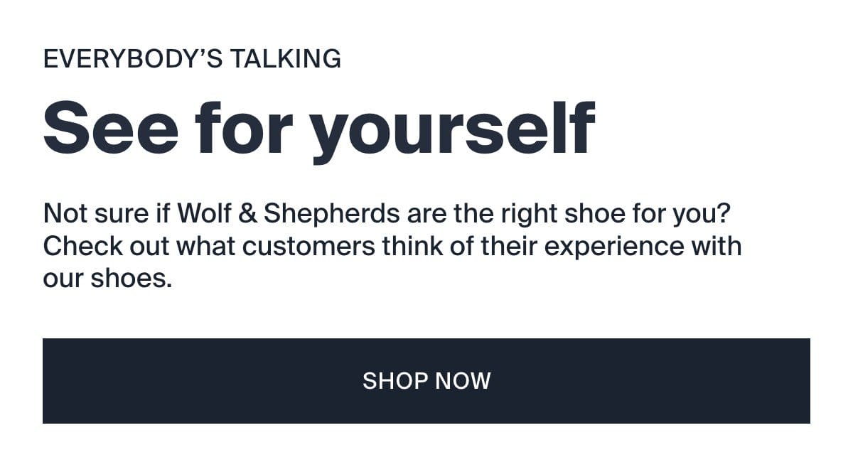 Wolf & Shepherd Shop Now Button