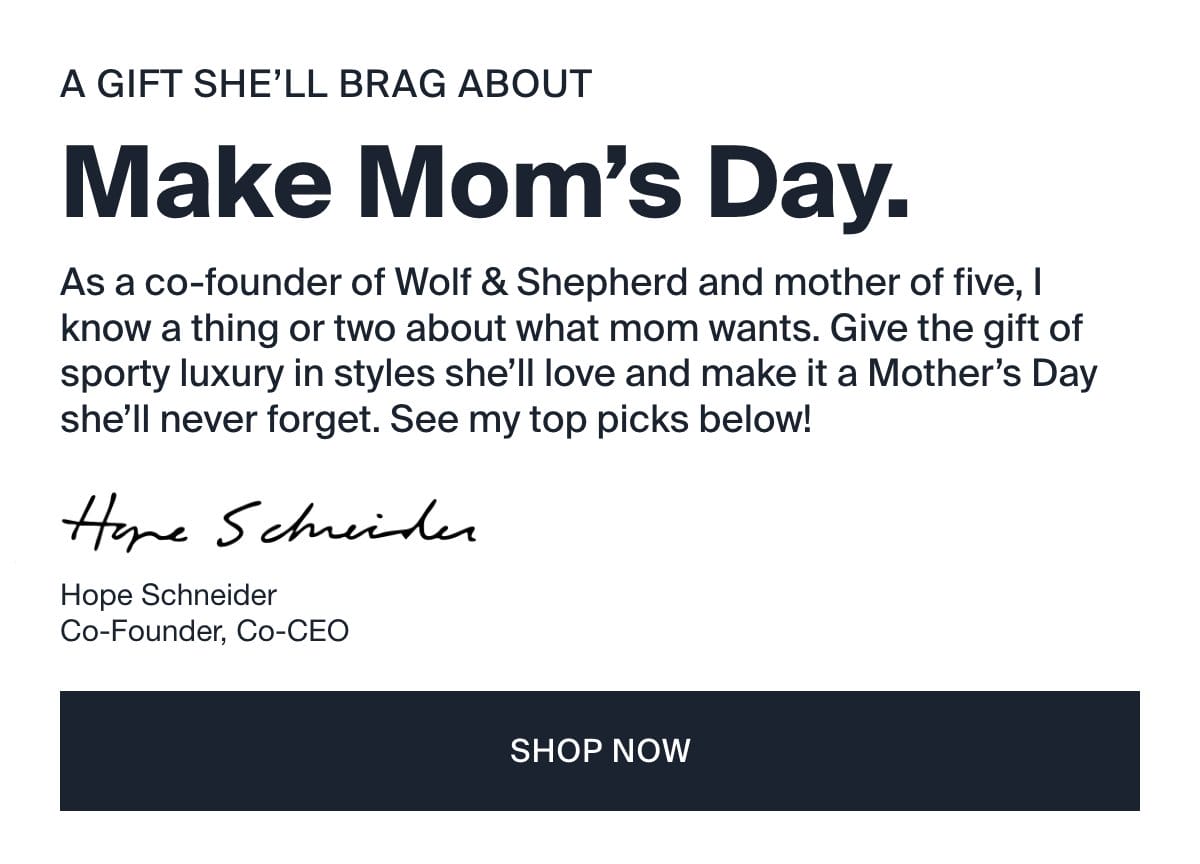 Wolf & Shepherd Shop Now Button