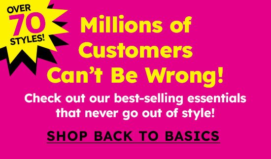 Shop Back To Basics