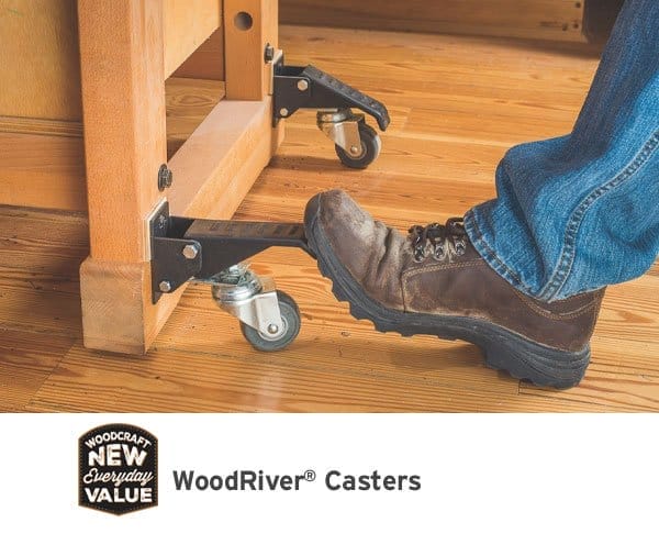 Woodcraft New Everyday Value - WoodRiver® Casters