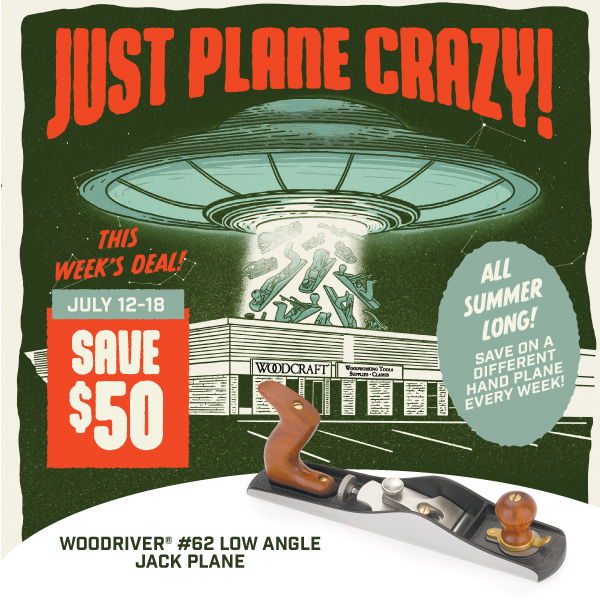 \\$50 Off WoodRiver #62 Low Angle Jack Plane