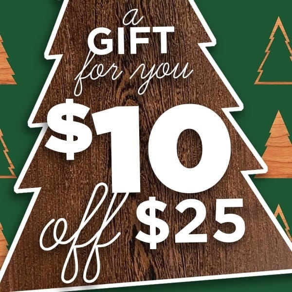 SHOP NOW - \\$10 OFF \\$25 CODE DEC23TEN PROMOTION VALID DECEMBER 1-24, 2023. EXCLUSIONS APPLY. ONE DISCOUNT PER CUSTOMER.