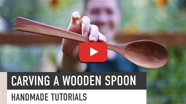 NEW YEAR, NEW SKILLS - VIDEO: ANNE BRIGGS CARVING A WOODEN SPOON