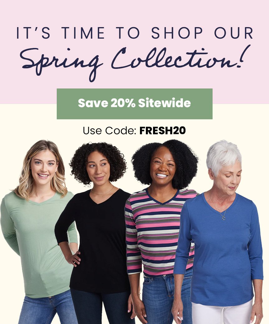 Shop & Save on Our Spring Collection