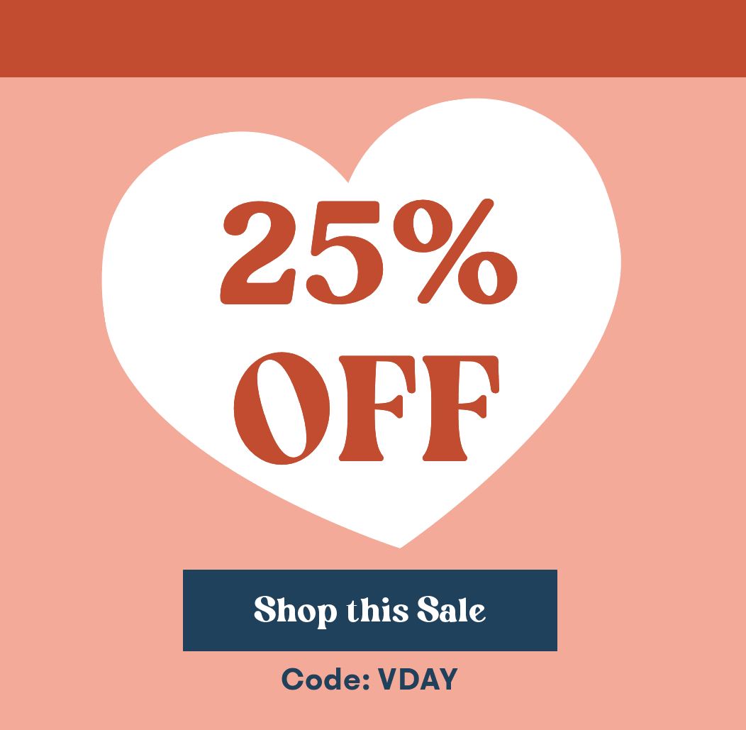 25% Off TODAY ONLY!