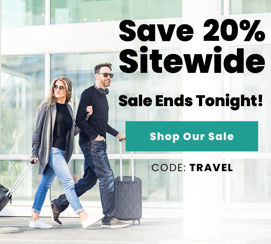 Save 20% Sitewide – Sale Ends Tonight!