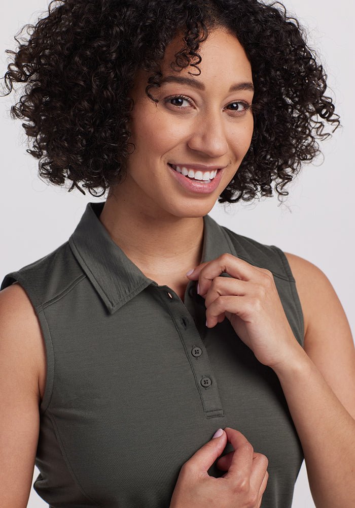 Rosie Sleeveless Polo