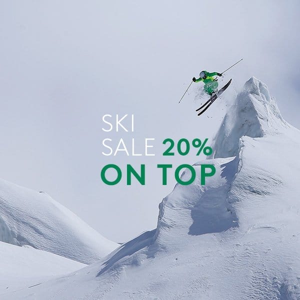 Ski Sale 20% On Top