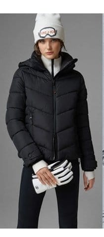 Saelly ski jacket in Black