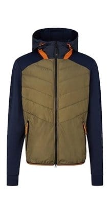 Umet hybrid jacket in Dark blue/Olive green