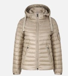 Farah lightweight down jacket in Beige