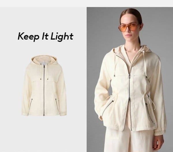 Keep It Light: Ophelia Jacket in Off-white