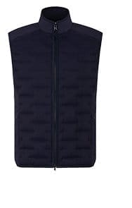 Daro Softshell down vest in Dark blue