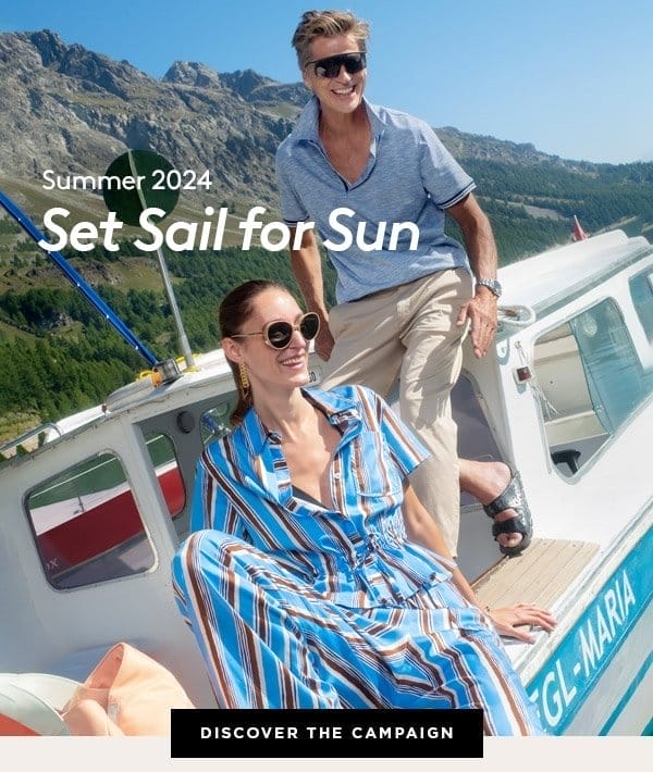 Summer 2024 - Set Sail for Sun. Discover the latest BOGNER summer arrivals.