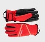 Hilla Gloves in Red/Black