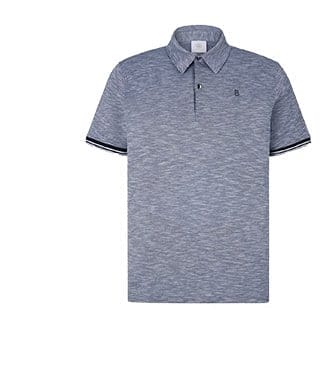 Samu Polo shirt in Blue/White