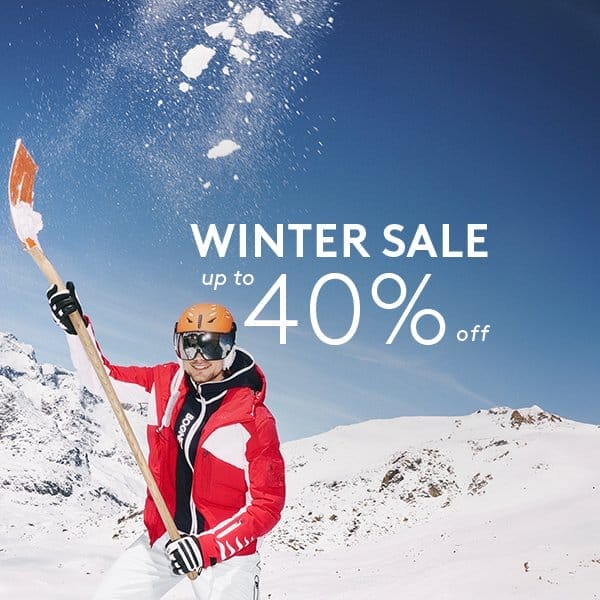 Winter Sale up to 40% off