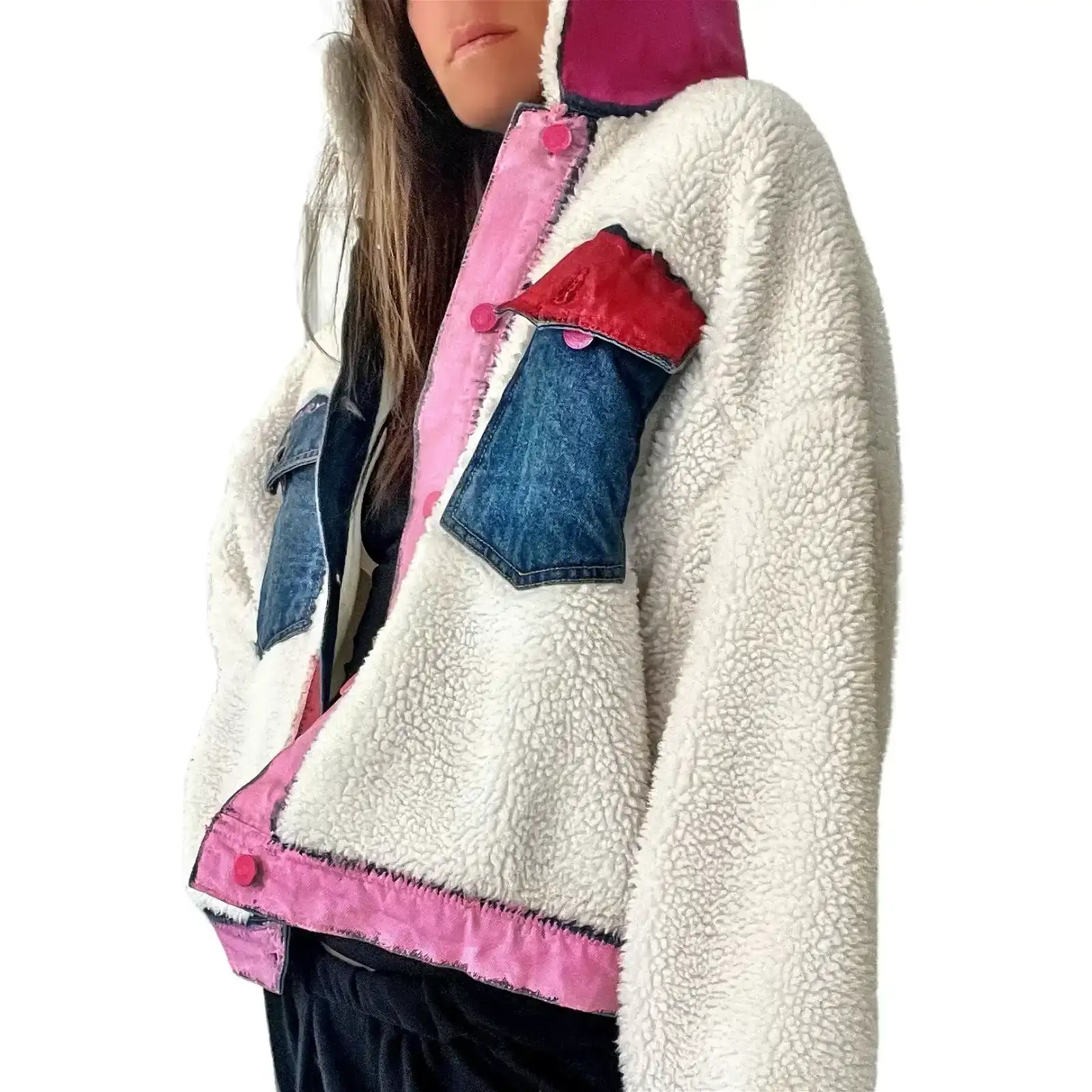 Image of 'Blocked & Beyond' Fleece Jacket