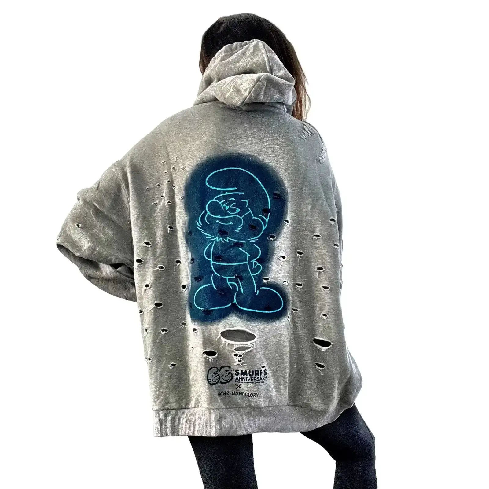 Image of WG x Smurfs 'Papa' Hoodie