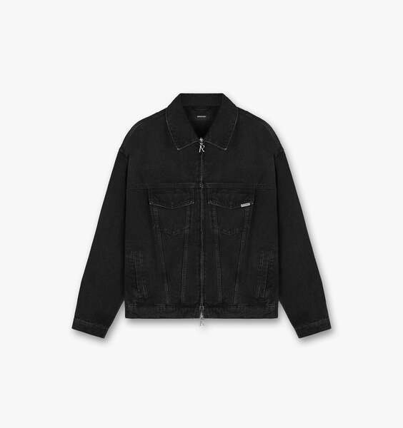 R4 Denim Jacket - Black