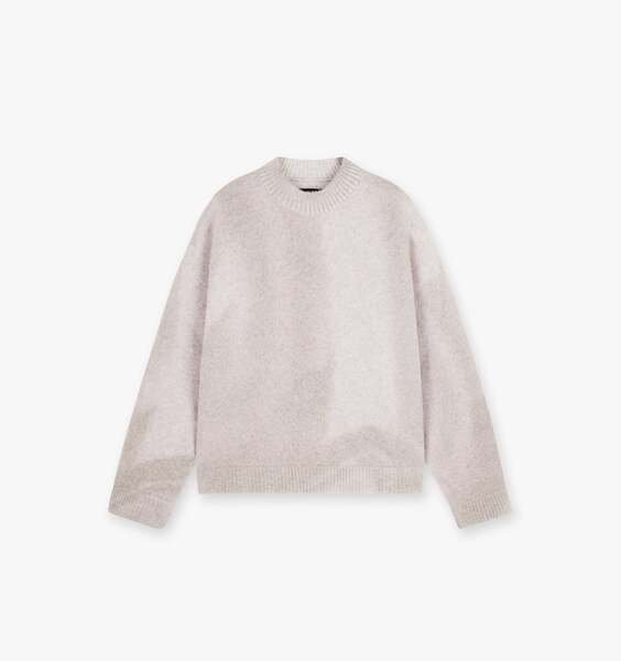 Sprayed Horizons Sweater - Washed Taupe