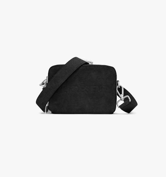 Represent Hairy Suede Camera Bag - Black