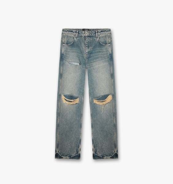 R3D Destroyer Baggy Denim - Blue Cream