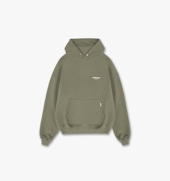 Represent Owners Club Hoodie - Olive