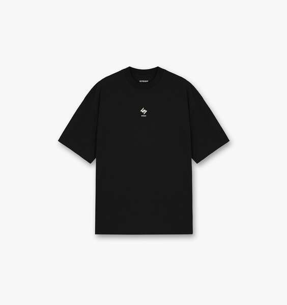 247 Oversized T-Shirt - Jet Black