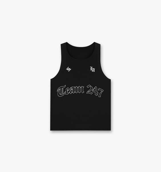 247 LA Marathon Singlet - Black