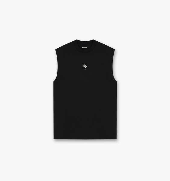 247 Oversized Tank - Jet Black