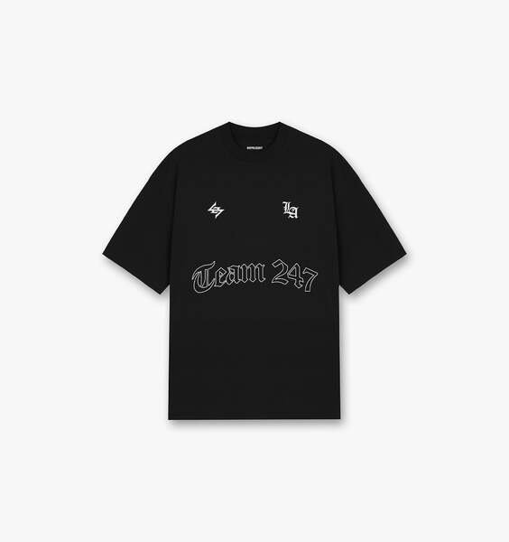 247 LA Marathon Oversized T-Shirt - Black