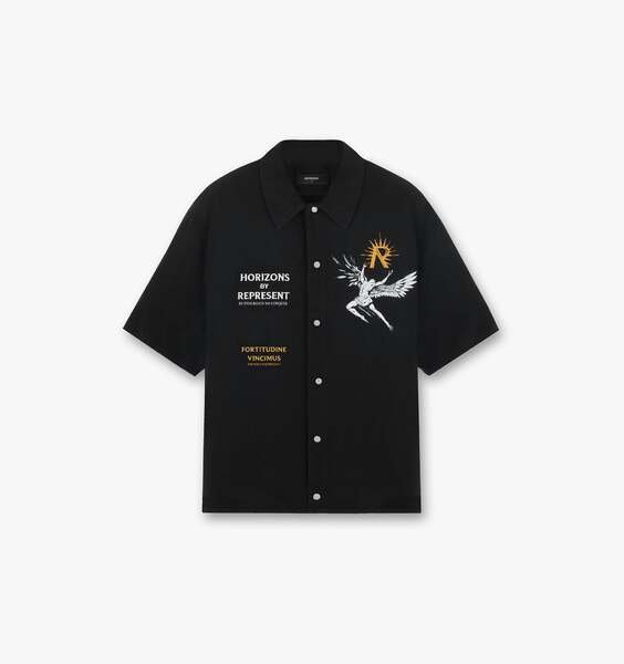 Icarus Short Sleeve Shirt - Black