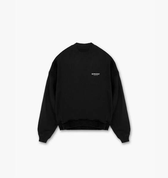 Represent Owners Club Sweater - Black