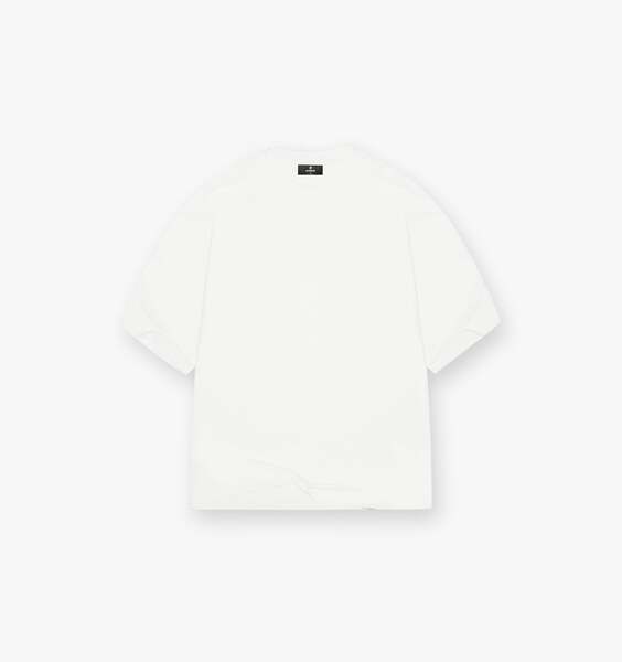 Initial Boxy T-Shirt - Flat White