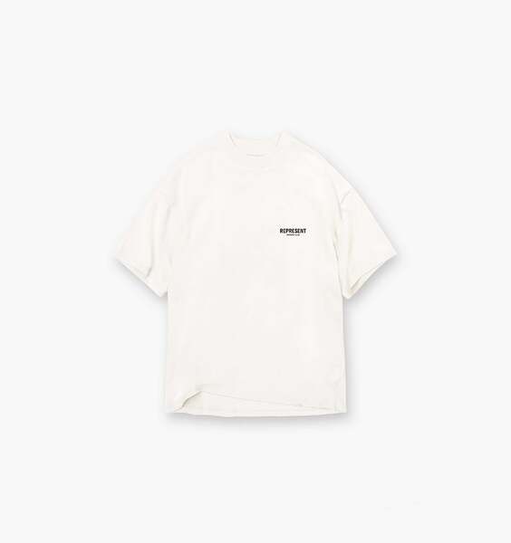 Represent Owners Club T-Shirt - Flat White