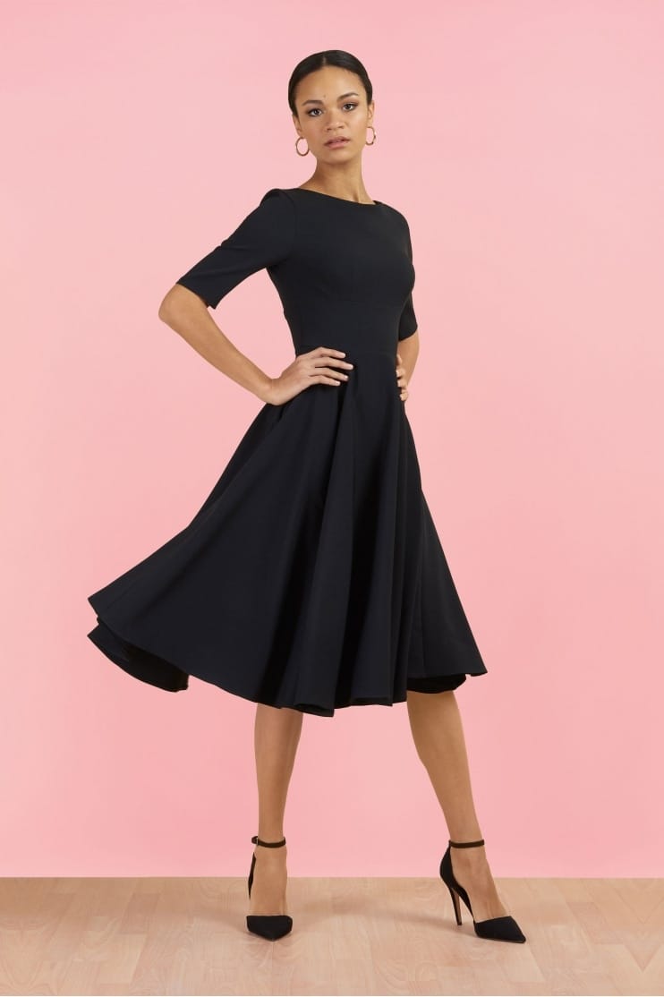 Hepburn Swing Dress