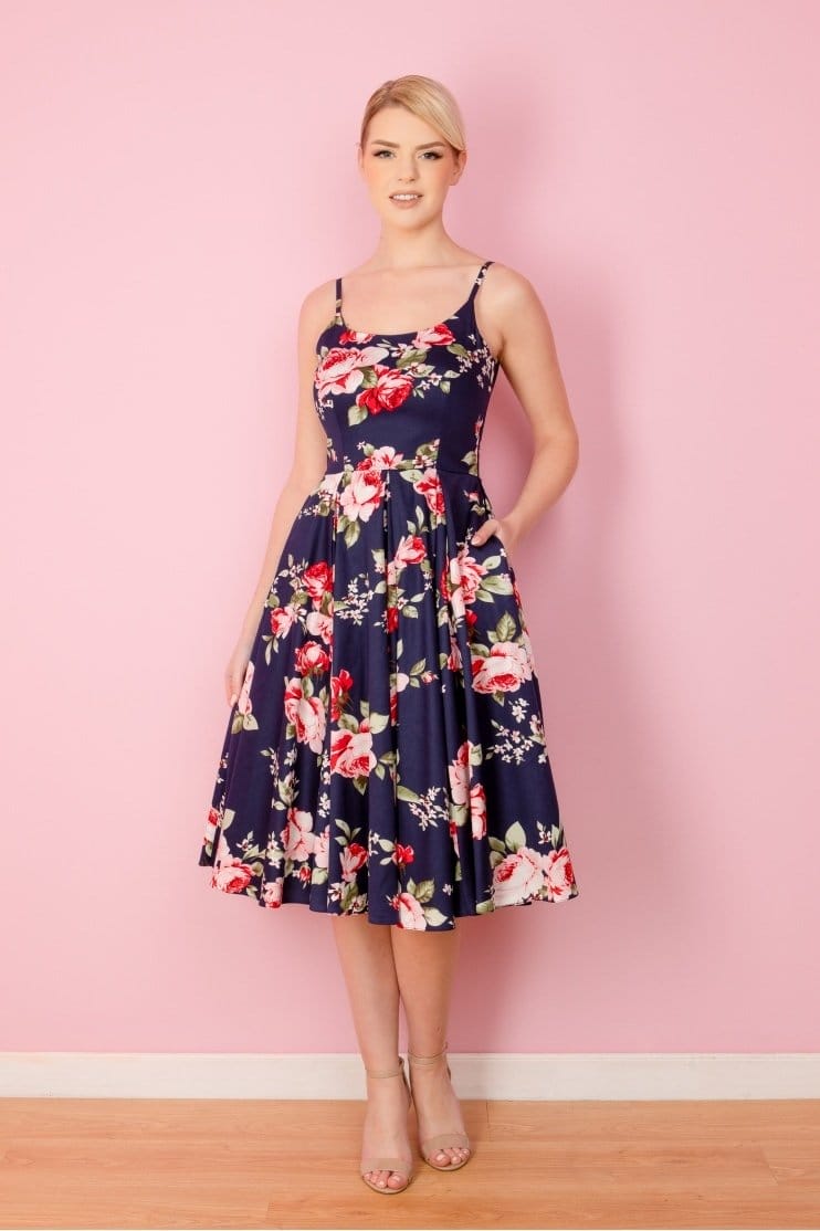 Priscilla Chartwell Midi Dress 