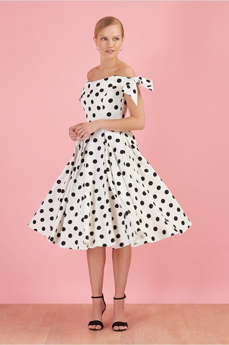 Tilly Polka Dot Prom Dress