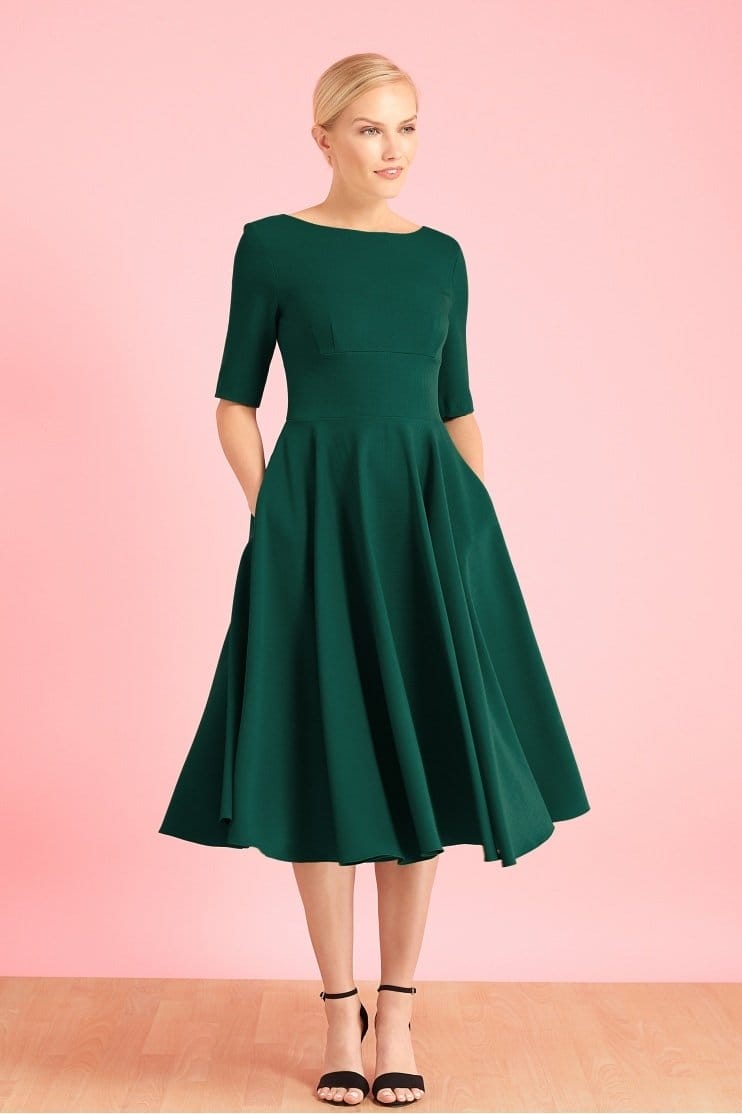 Hepburn Swing Dress