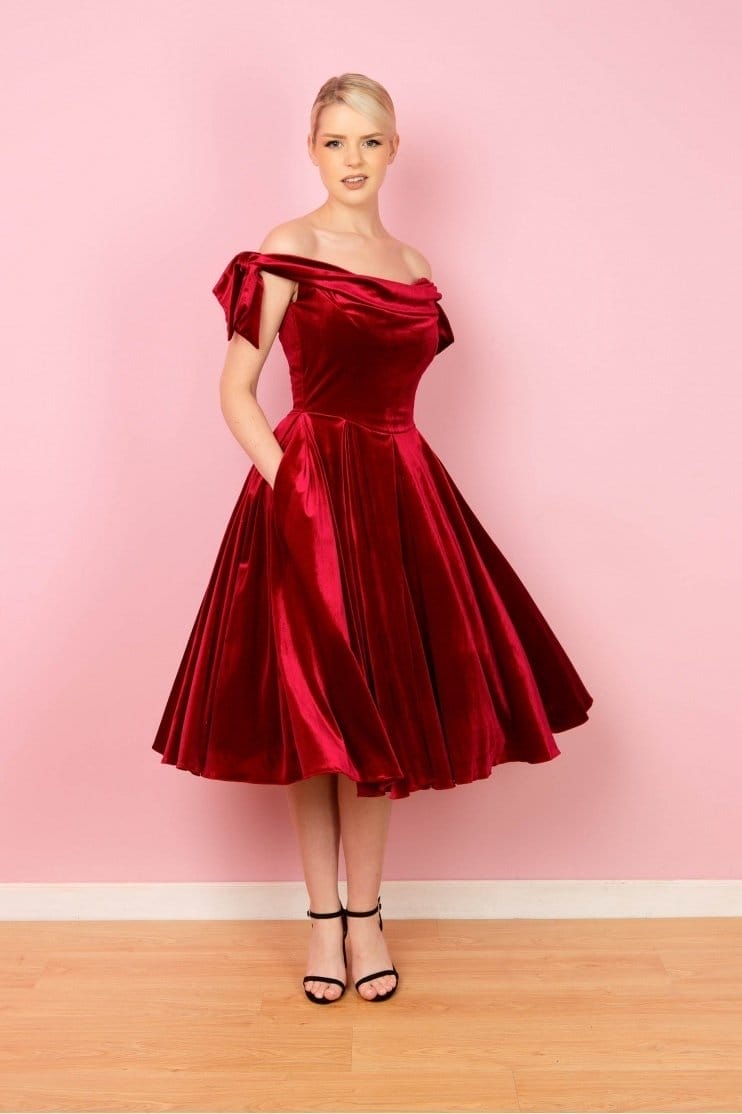 Tilly Velvet Prom Dress