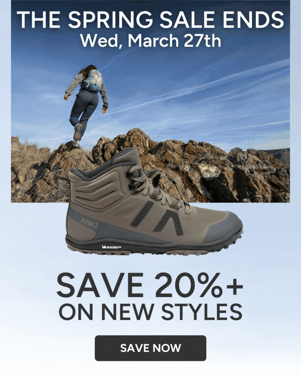 Save 20%+ on new styles. Save now.