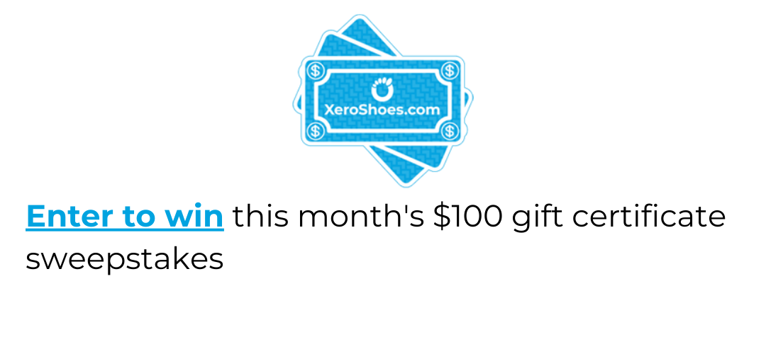 Enter to win this month's \\$100 gift certificate sweepstakes