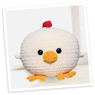 Chicken Crochet Squish Stuffie