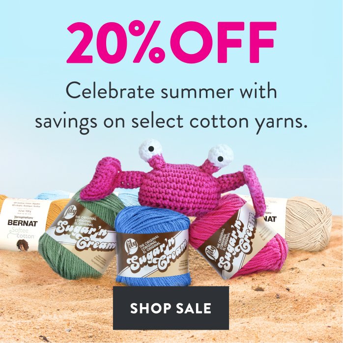 20% off Cotton Yarns