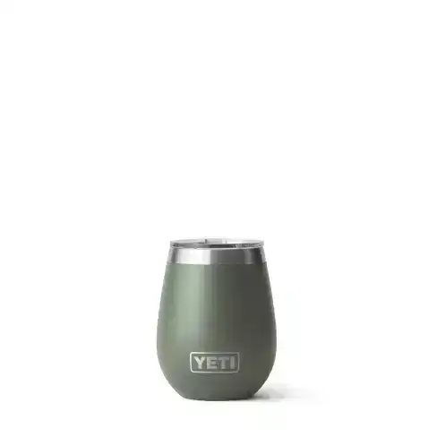 Camp Green Rambler® 10 Oz Wine\xa0Tumbler