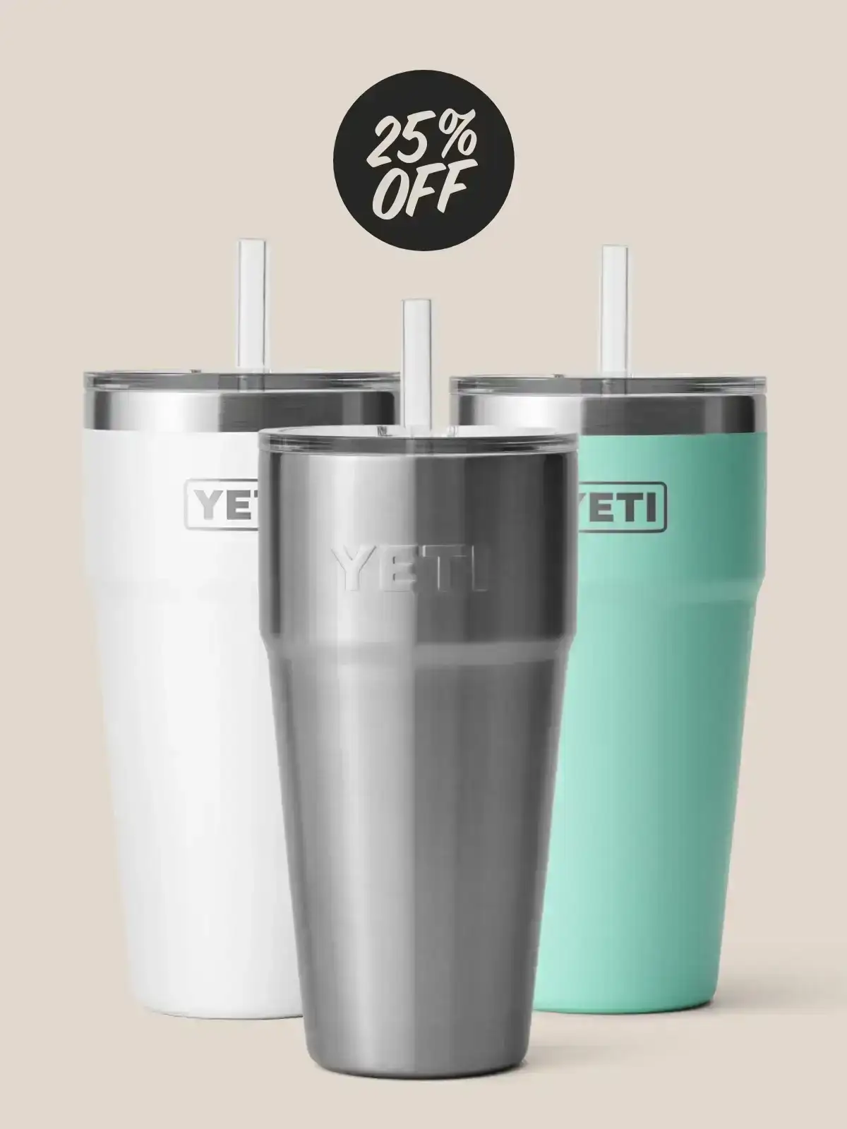  Last Chance For 25% Off Rambler® Stackable Cups 